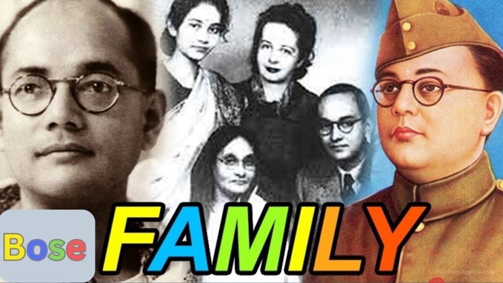 Subhash Chandra Bose Family Biography