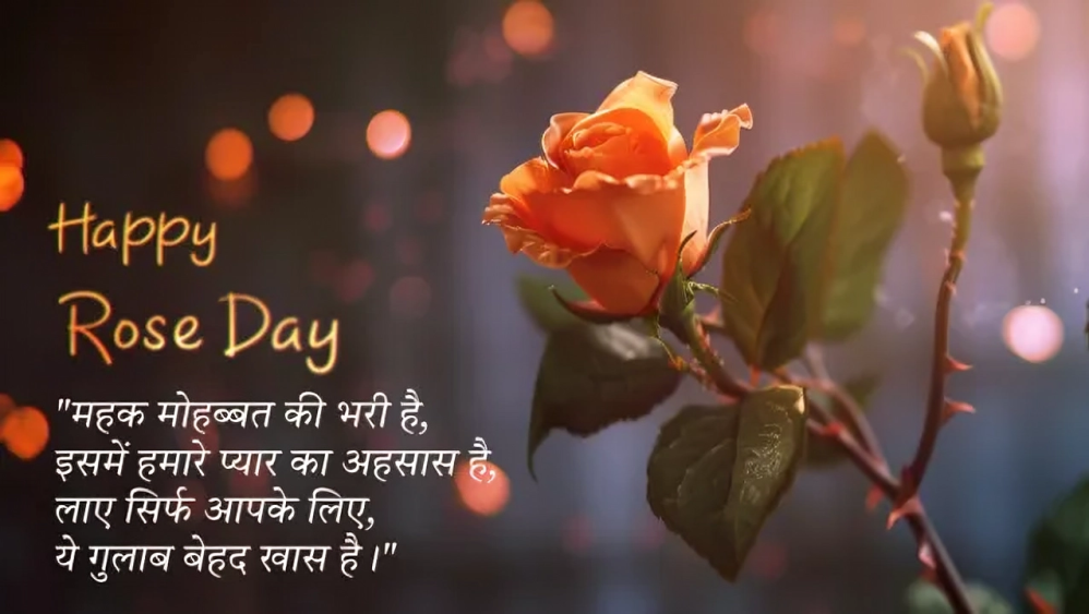 Love SMS and Love Shayari Rose Day